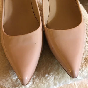 Pink patent leather heels, Jon Josef, size 8